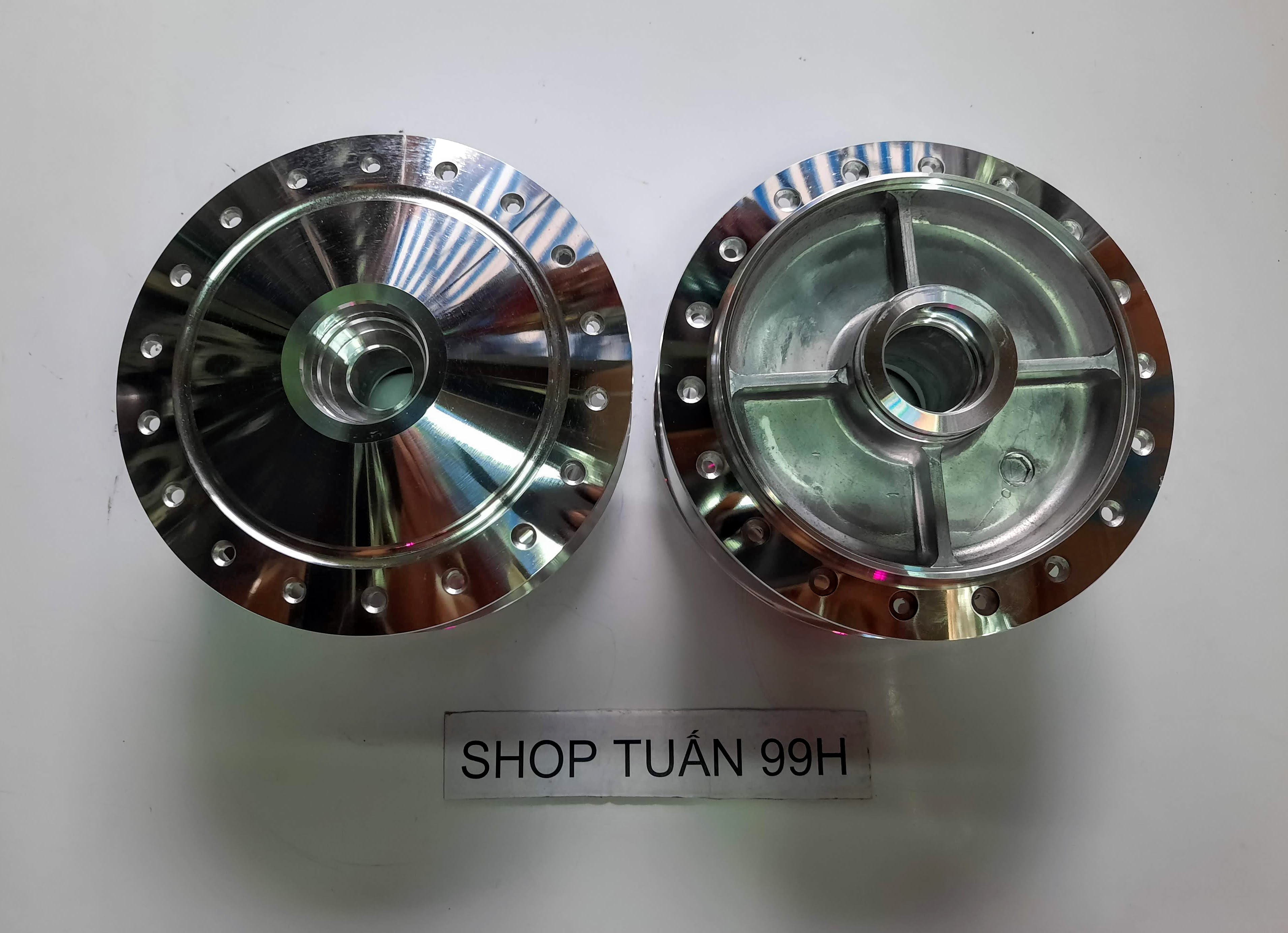 Bộ đùm niềng căm Crom Thái dành cho Wave, Dream