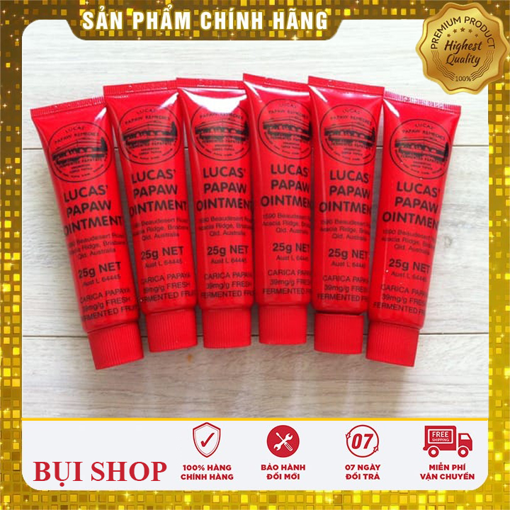Kem đa Năng Lucas Papaw Ointment 25gr Úc