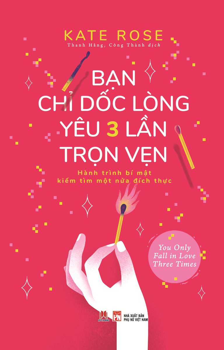 Sách bạn chỉ dốc lòng yêu ba lần trọn vẹn - newshop