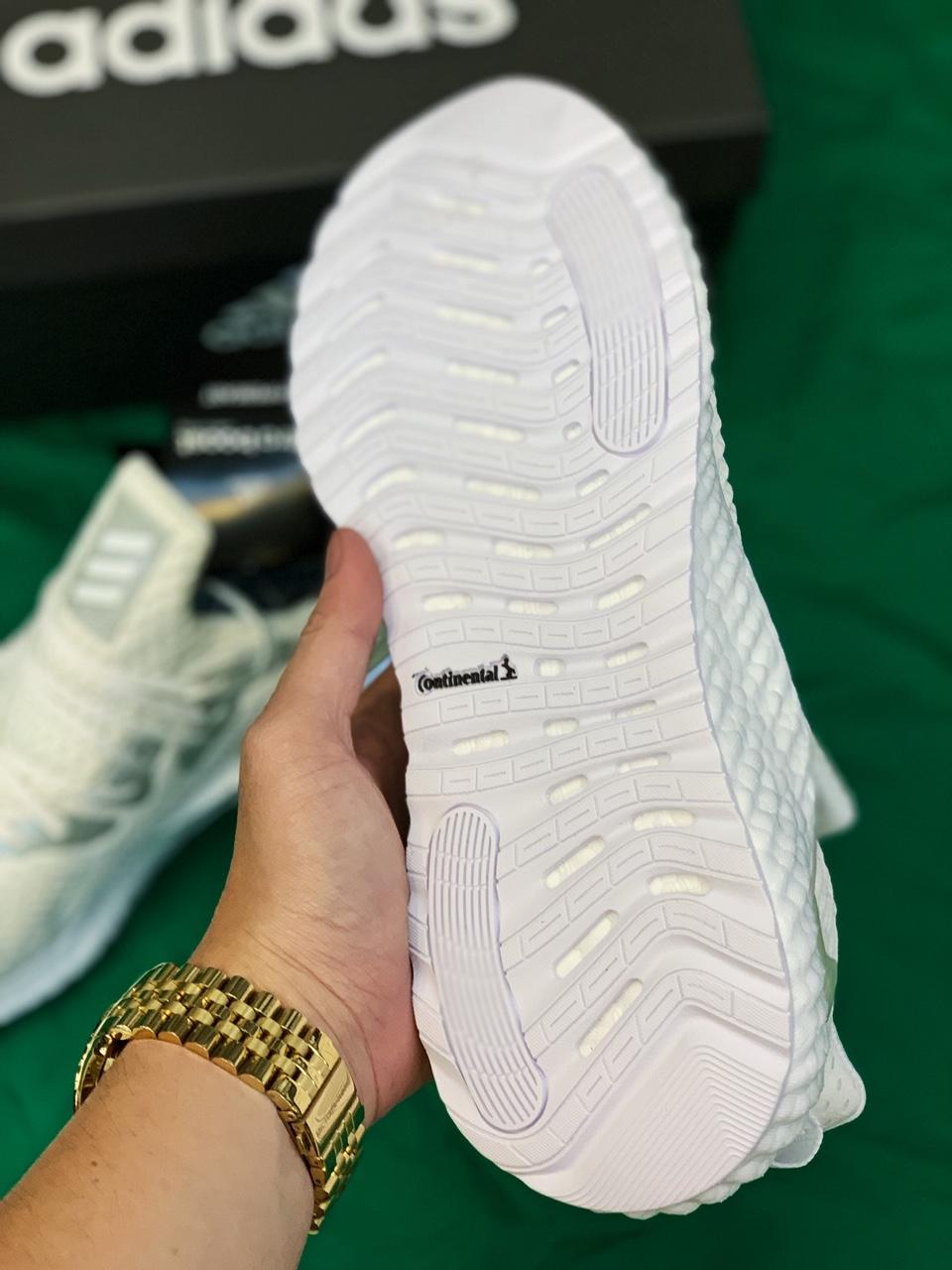 [HCM]Giày nam Alpha Boost mới nhẹ bền êm thời trang thể thao (trắng xám)
