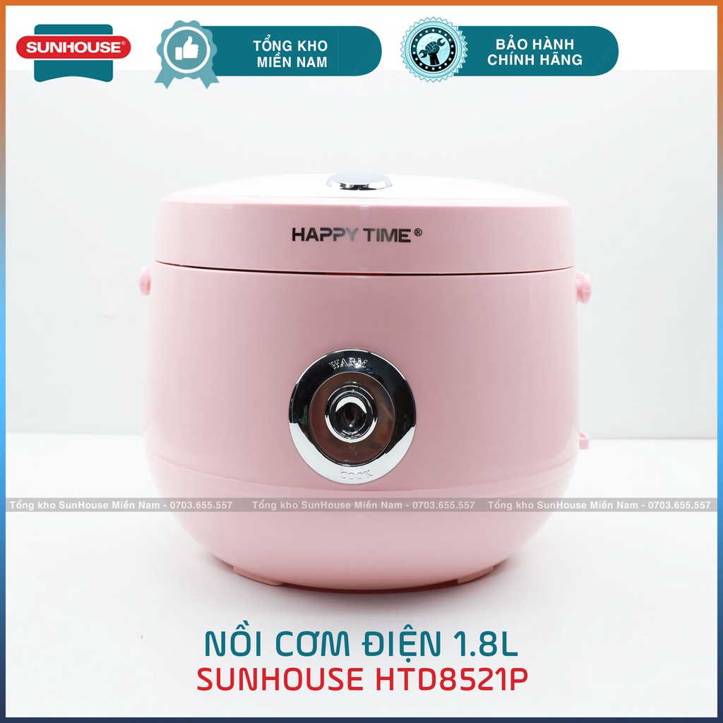 NỒI CƠM ĐIỆN 1.8L HAPPY TIME HTD8521P - FULLBOX