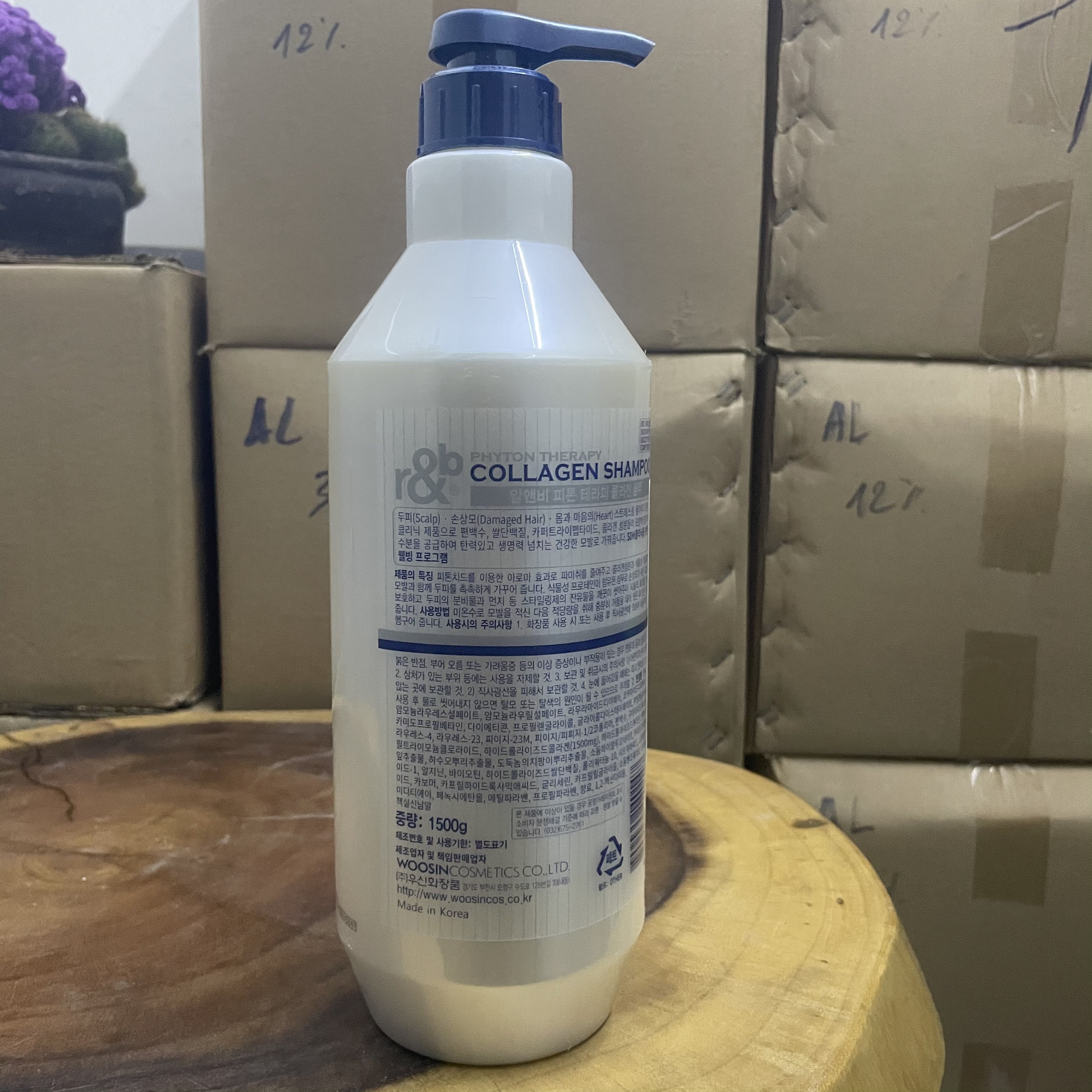 Dầu gội ngăn rụng tóc R&B Collagen Shampoo