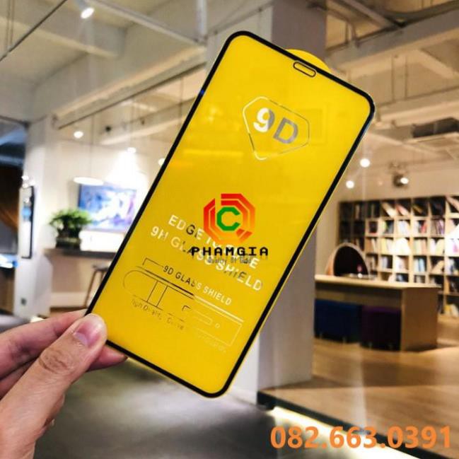 Kính Cường Lực iphone 11, 11 pro, 11 promax Full keo, full màn, tặng kèm lau và hít bụi