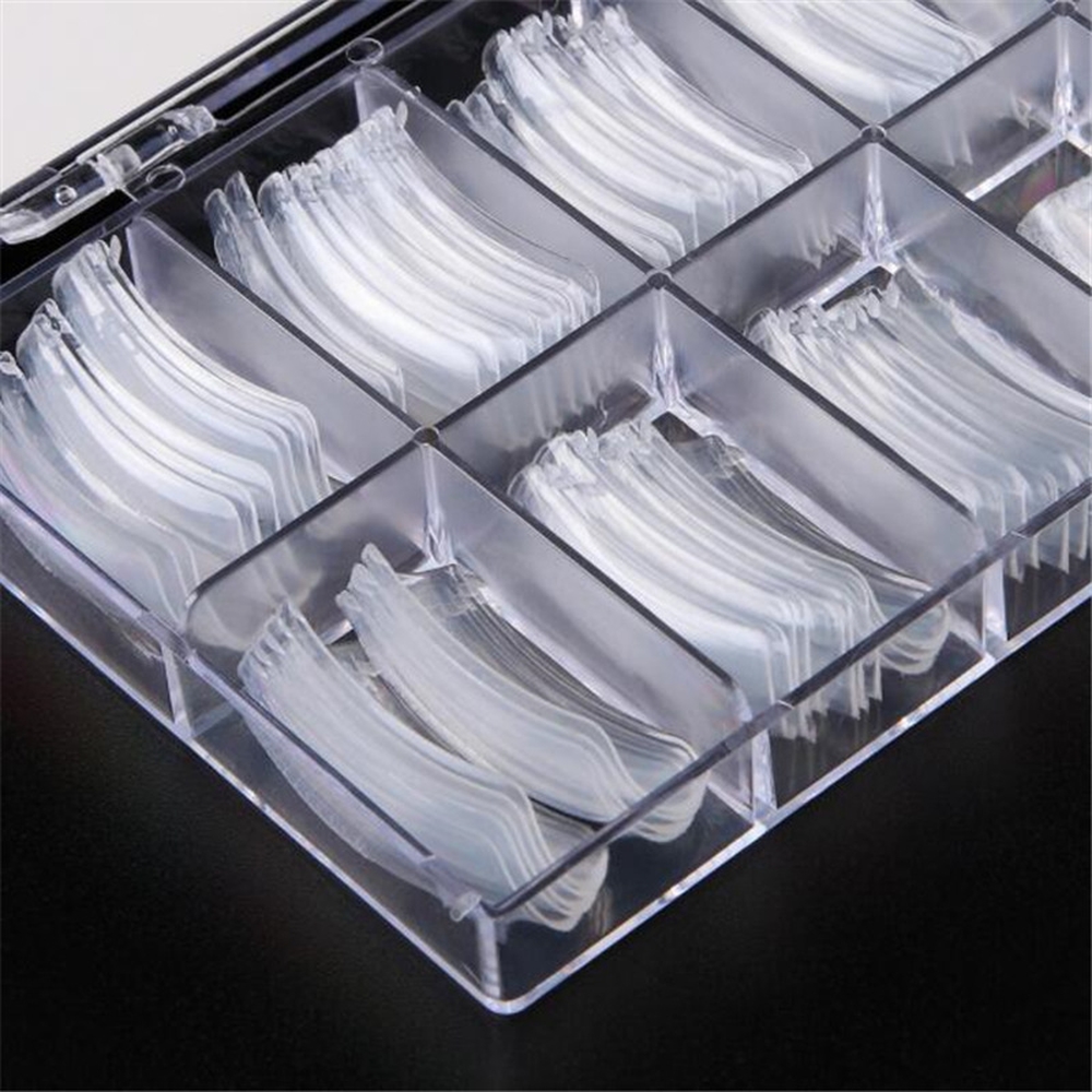 Set Khuôn Móng Đắp Gel 100 Cái