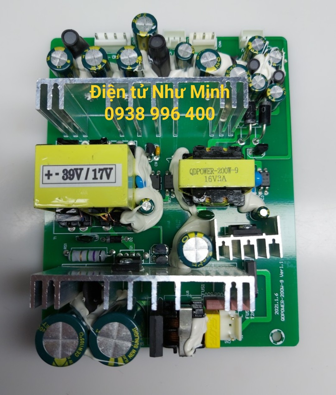NGUỒN XUNG LOA KÉO +- 39V/17V