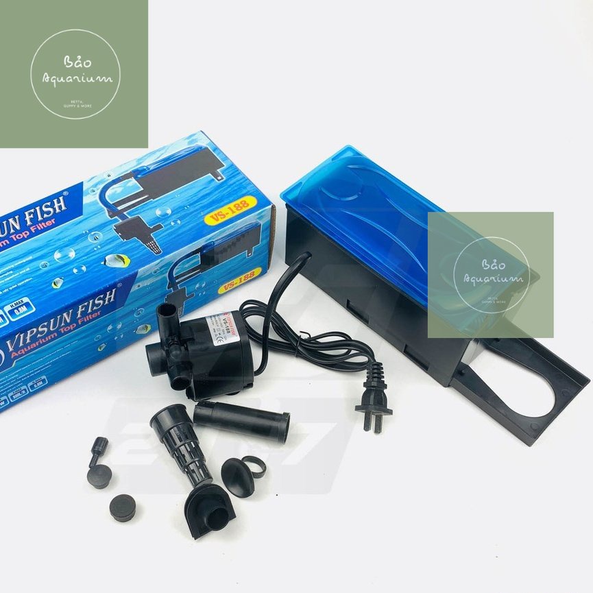 Bơm Lọc sạch Bể Cá VIPSUN VS 7800 [780c] Dành cho bể cá
