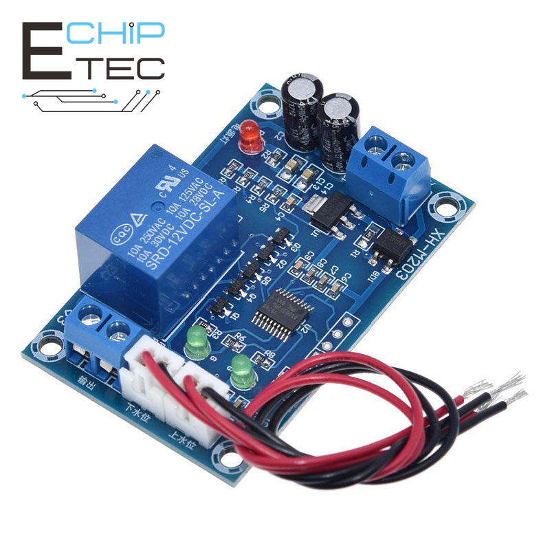 Bộ Điều Khiển Mực Nước Tự Động XH-M203 Công Tắc Cảm Biến Mực Nước Bộ Điều Khiển Bơm