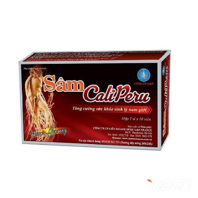 Combo 2 hộp Sâm Caliperu - Tăng cường sức khỏe nam giới
