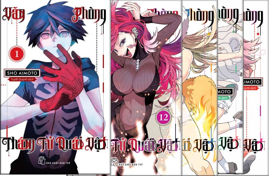 Văn phòng thám tử quái vật - combo tập 1-15 - tntmanga