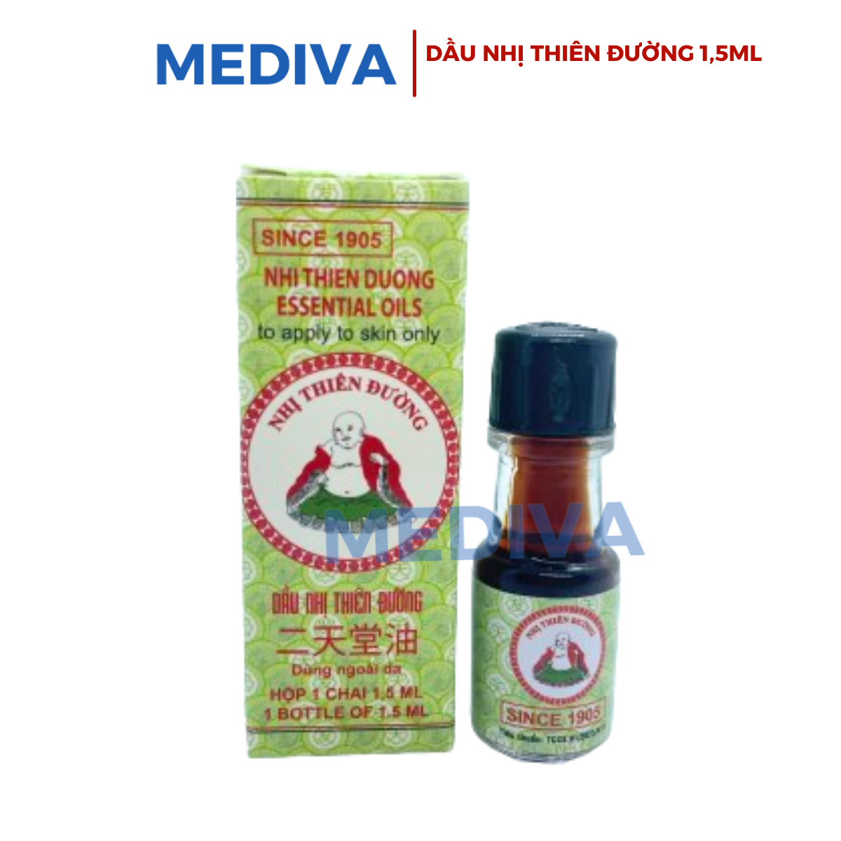 Dầu nhị thiên đường 1,5ml