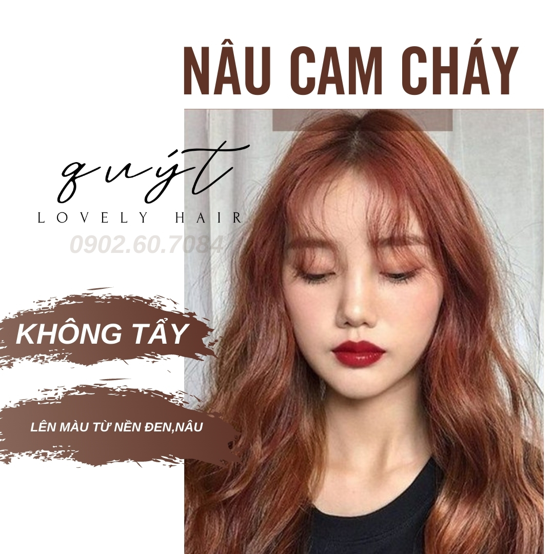 15 Kiểu nhuộm tóc màu cam cực cháy lửa hợp với mọi màu da Đẹp365 #14 15 Kiểu nhuộm tóc màu cam cực cháy lửa hợp với mọi màu da Đẹp365