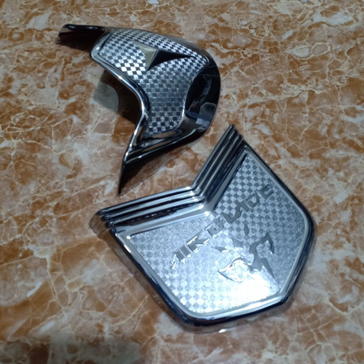 [ XẢ HÀNG ] Bộ ốp mũi dè trước sau - ốp pô e xe AIRBLADE đời 2013-2014