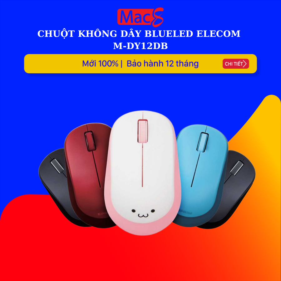 Chuột không dây BlueLED ELECOM M-DY12DB