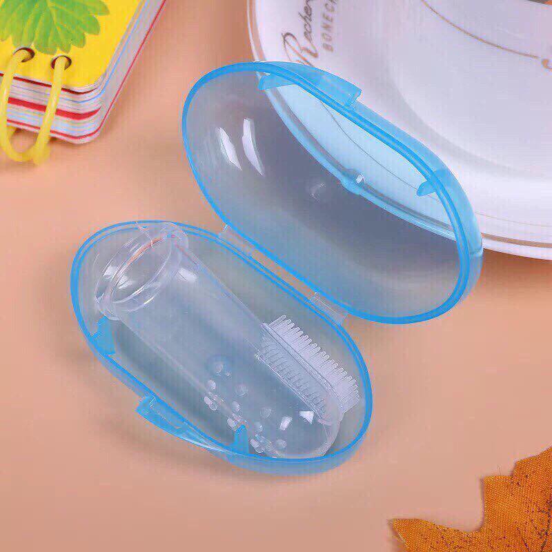 Rơ lưỡi Đánh răng Silicone cho bé yêu