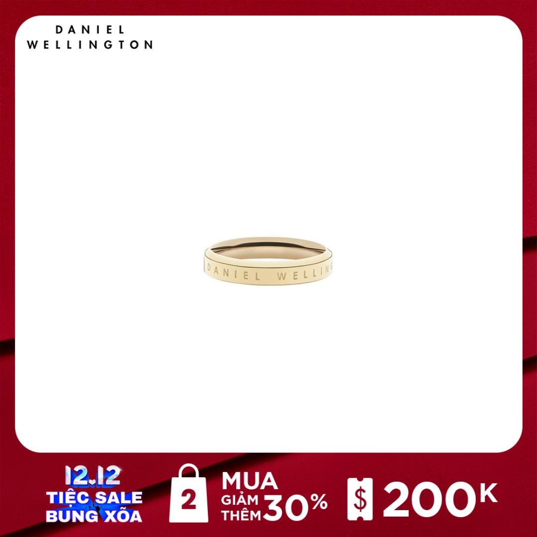 Nhẫn Daniel Wellington màu vàng - Classic Ring
