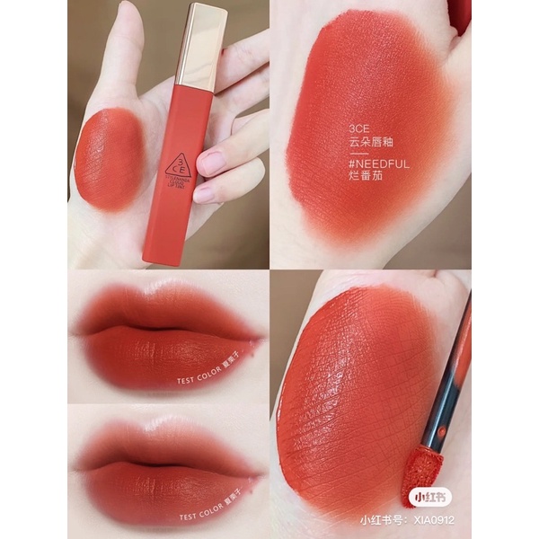 Son kem mịn lì 3ce cloud lip tint