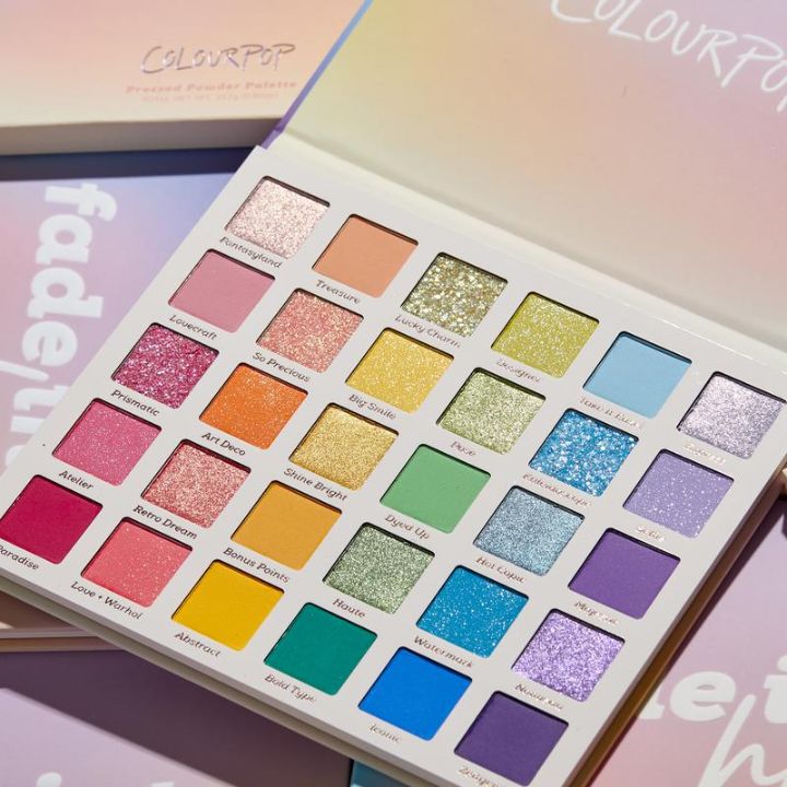 [HCM]Bảng màu mắt Colourpop Fade Into Hue 30 ô
