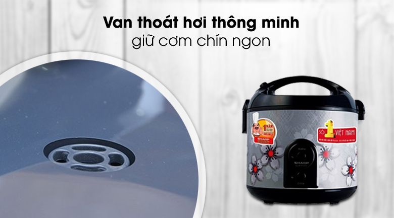 Nồi cơm điện Sharp 1.8 lít KS-NR191STV- hàng trưng bày