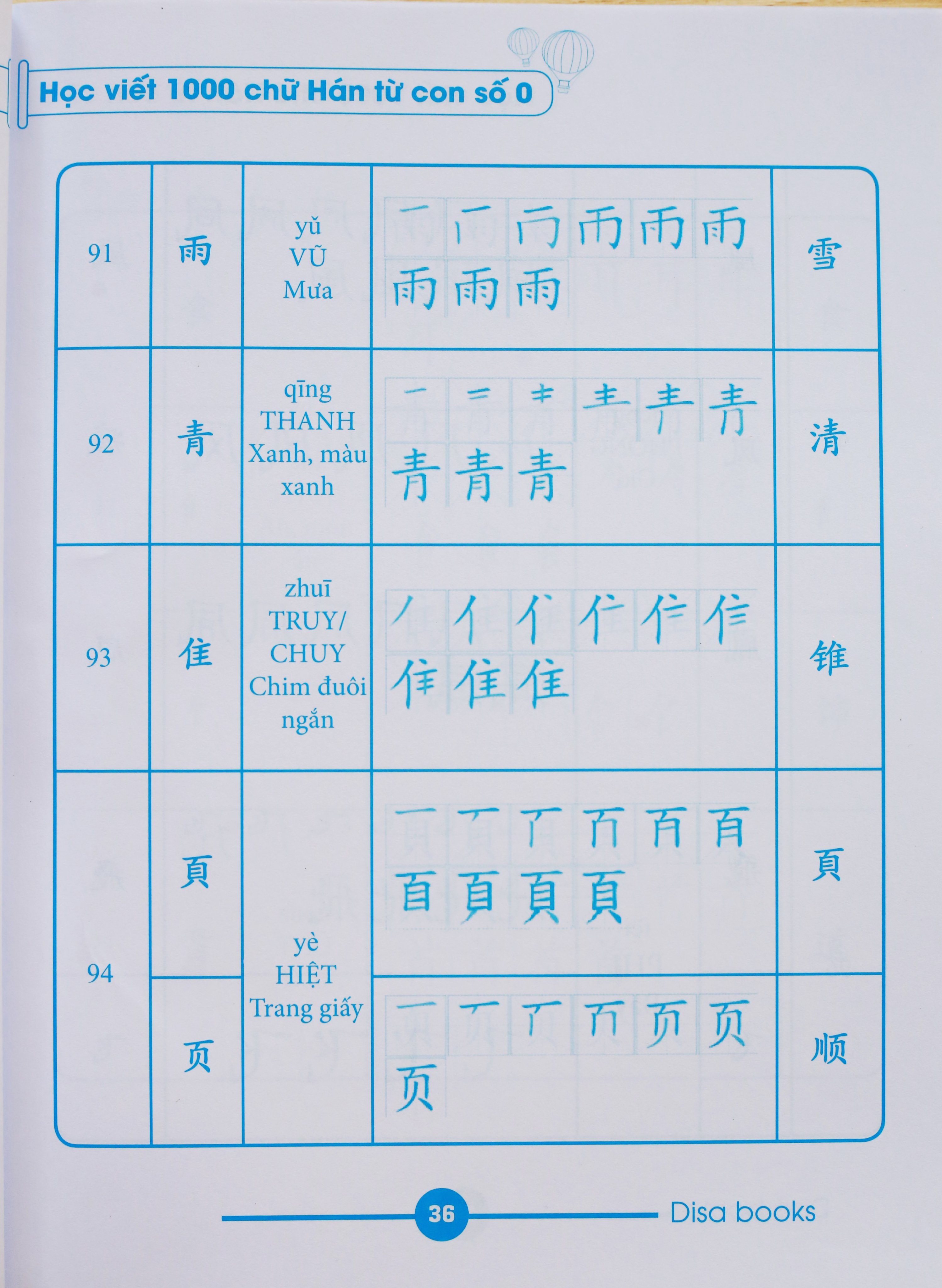 Combo #HỌC_VIẾT_CHỮ_HÁN_TỪ_CON_SỐ_0  & #10_PHÚT_HỌC_TIẾNG_TRUNG_MỖI_NGÀY (Tặng 2 vỏ và 10 ngòi viết bay màu)