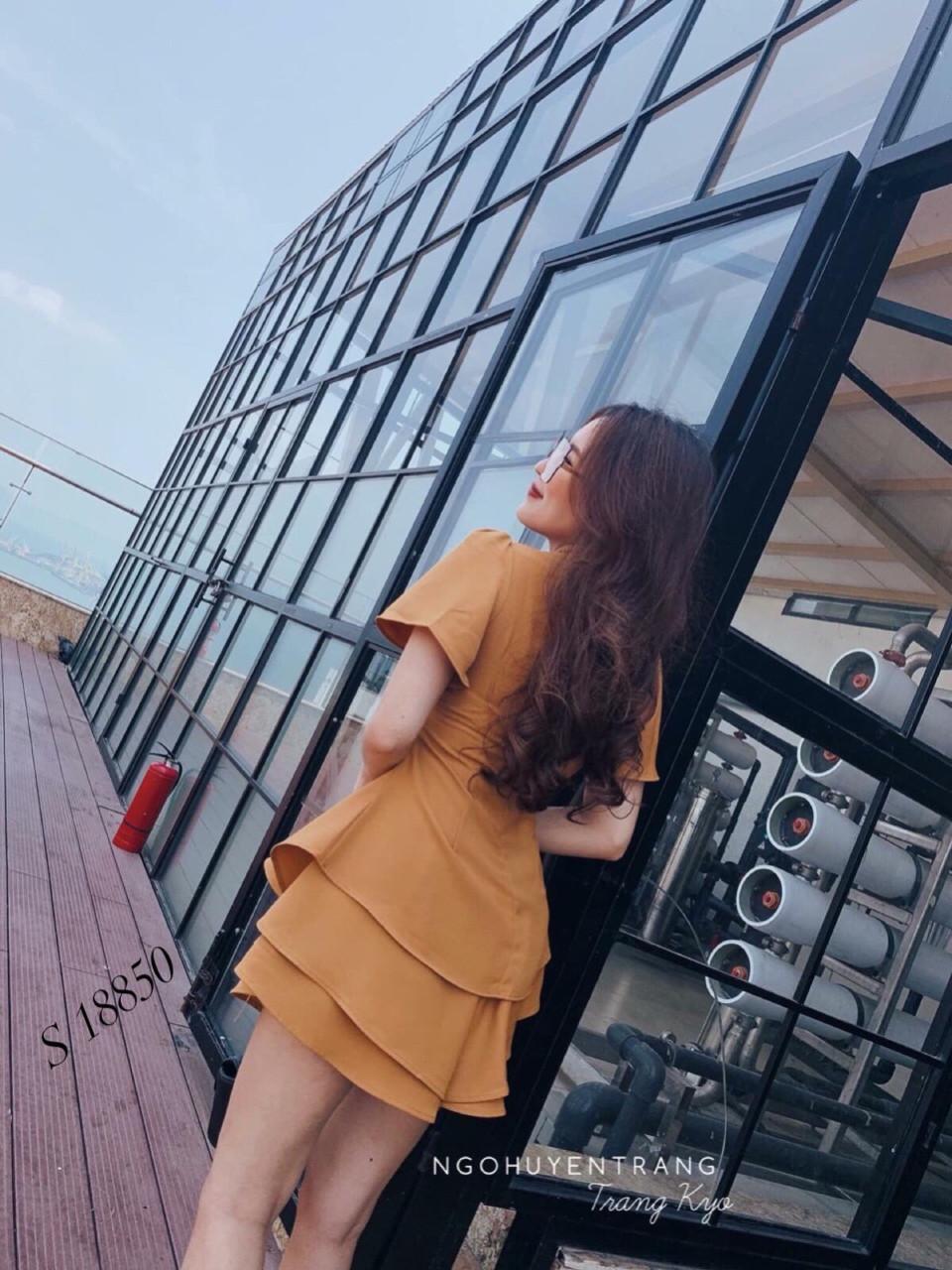 [HCM]Set Jum Nữ Nơ thắt eo- TH