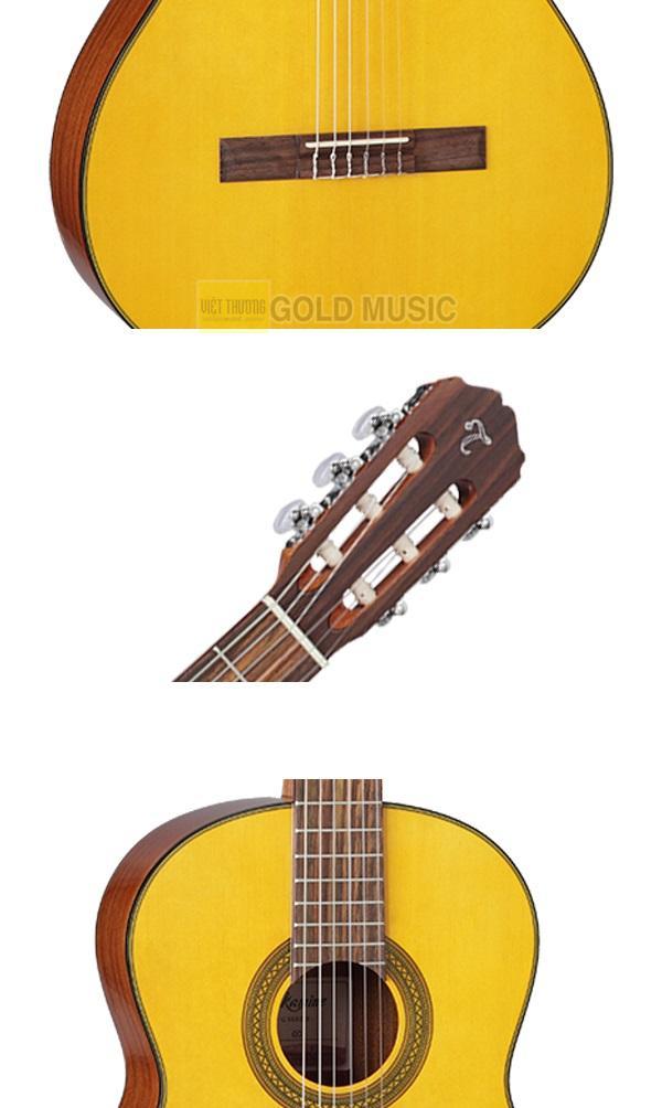 Đàn Guitar Classic Takamine GC1 NAT – Mặt Gỗ Spruce, Lưng Hông Mahogany, Cổ Mahogany, Phím Laurel, Không Electronics