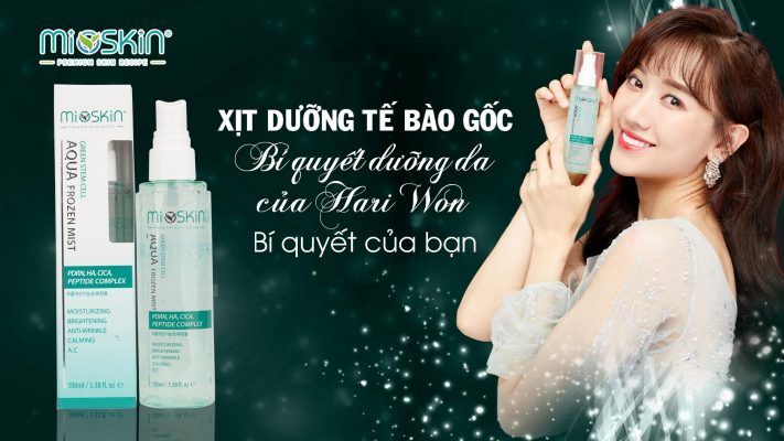 Xịt dưỡng Mioskin Plus te bào goc