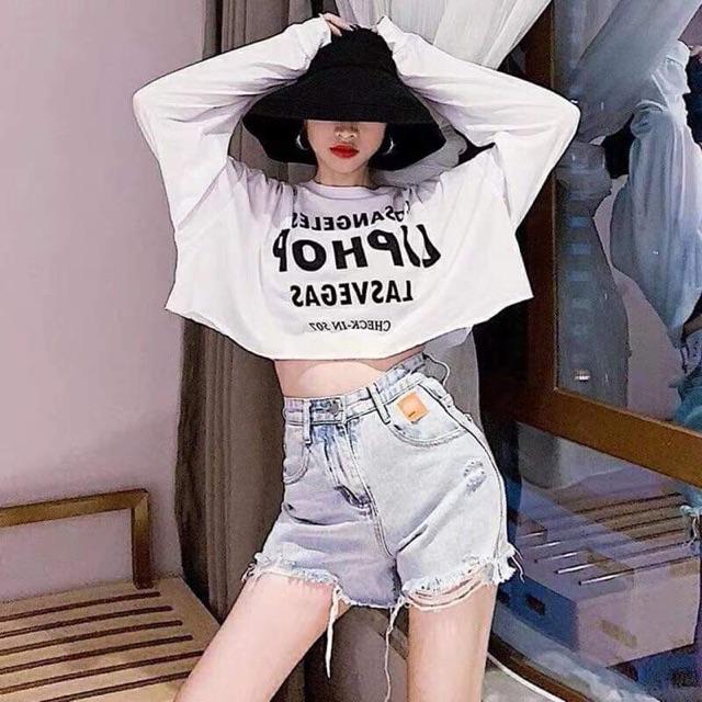 Áo croptop LIPHOP dài tay NTA0919