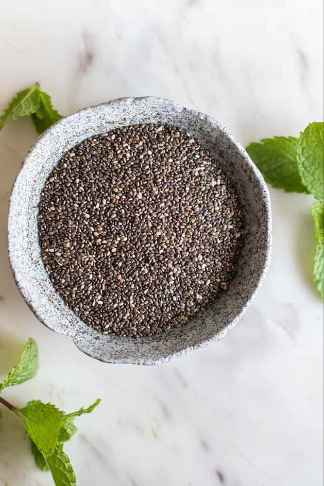 Hạt Chia đen hữu cơ nhập Úc túi tím 250gr eatclean