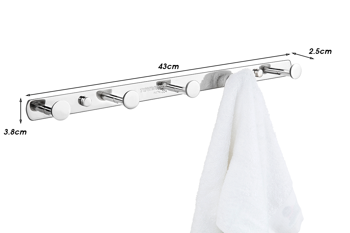 Móc áo kiểu tròn (Inox 304) TOVASHU 304-XO