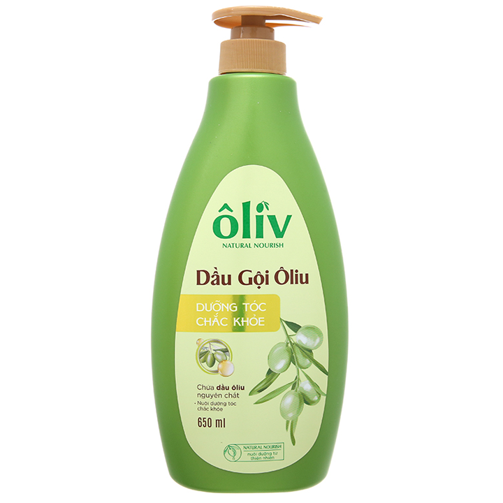 Combo gội xả Ôliv dưỡng tóc chắc khoẻ 650ml và 250ml