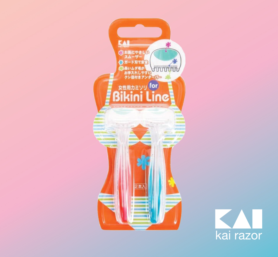 Dao Cạo Vùng Bikini KAI Bikini Line (Vỉ 2 Cây)