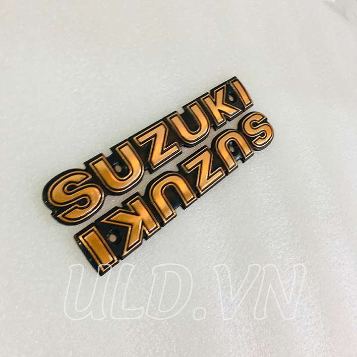 Chữ suzuki thùng xăng su gn 125
