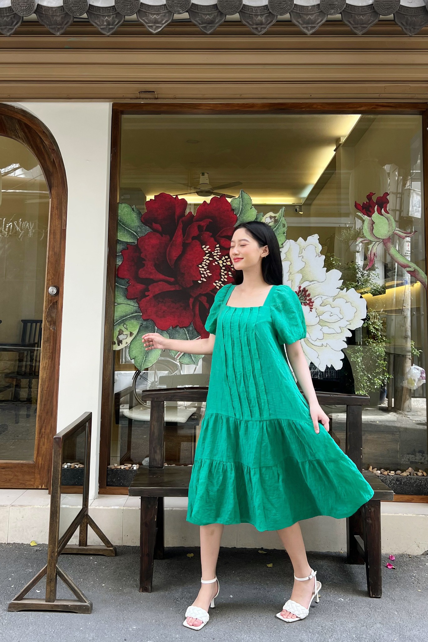 OLV - Đầm Shamrock Line Detailed Dress