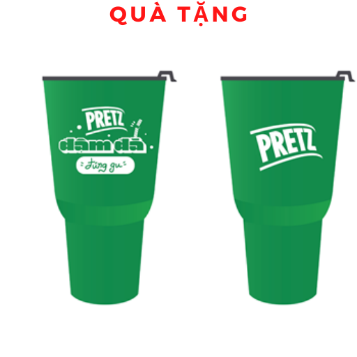 (Quà tặng không bán) Ly đỏ Pocky