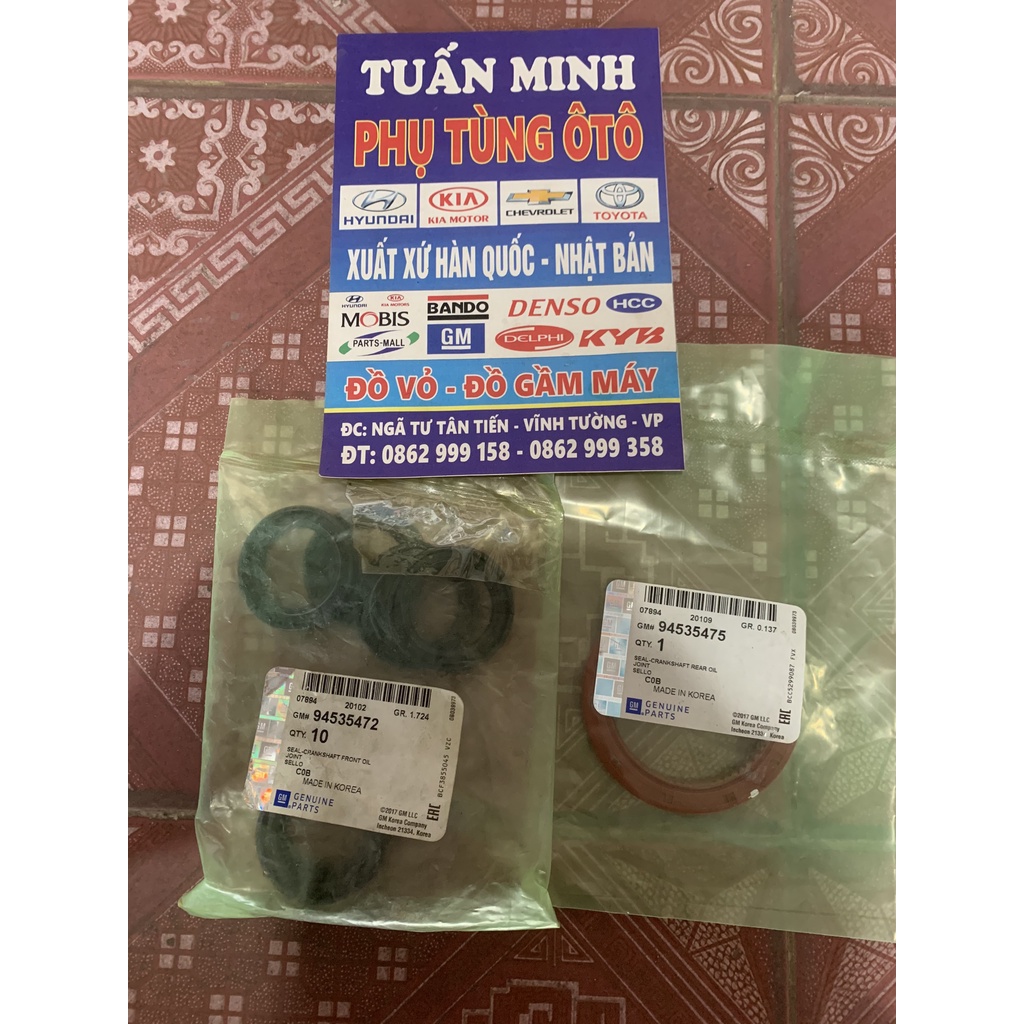 Phớt trục cơ, trục cam Matiz-Spark