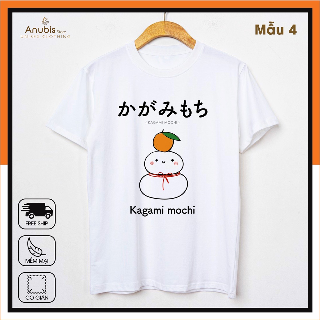 Áo thun nam nữ in hình chibi nhật siêu cute