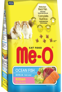 Hanpet- Túi 400g Thức ăn hạt khô dành cho mèo con hương vị cá biển - Me thumbnail