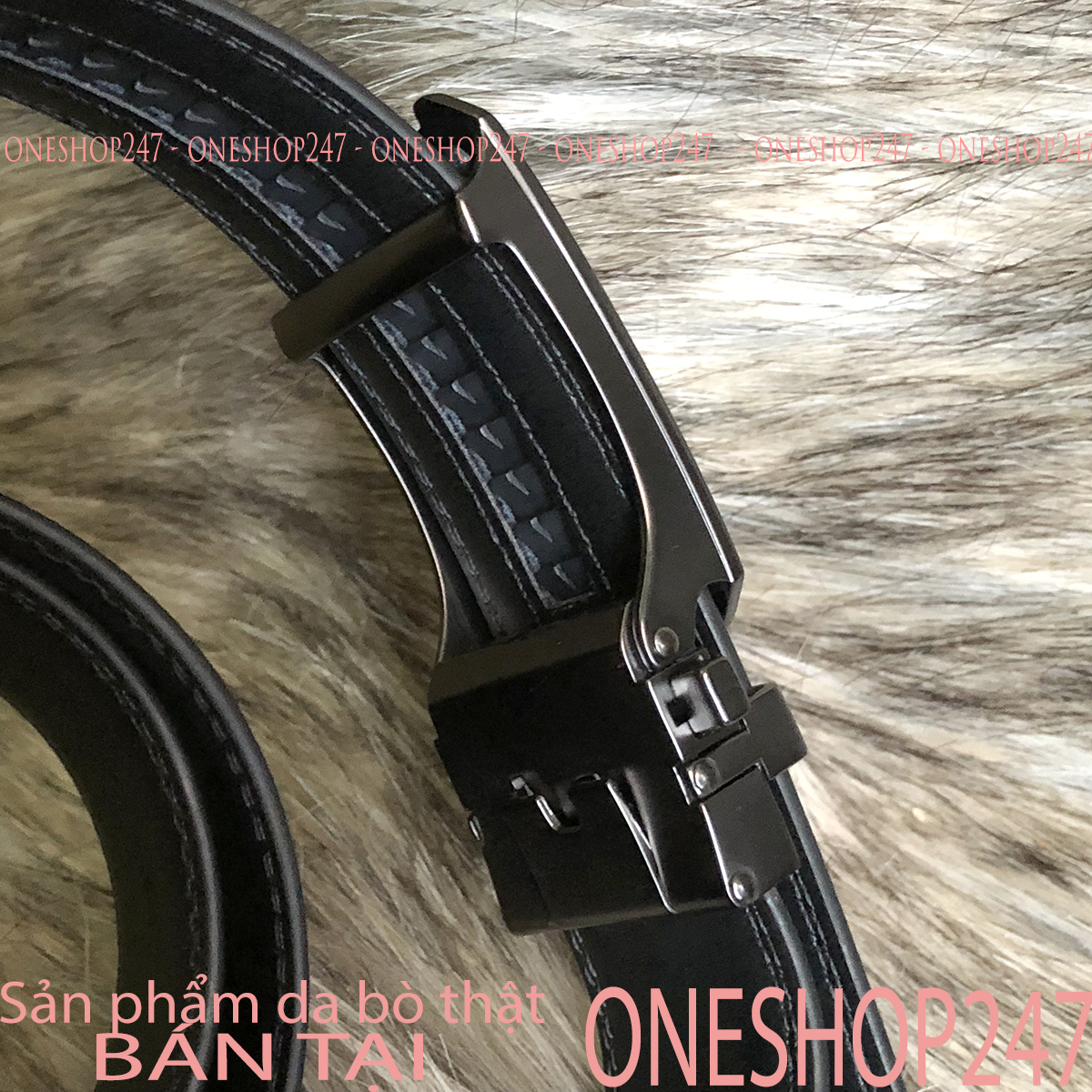 THẮT LƯNG 100% da bò THẬT BỀN ĐẸP RE-A75TL REQUA SHOP