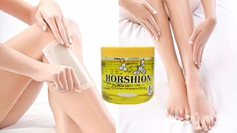 Combo tẩy lông Horshion và giấy wax