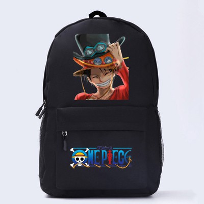 HOT BST Balo Đi Học One Piece Mũ Rơm ( Luffy,Ace, Zoro, Law, Râu Trắng,...)