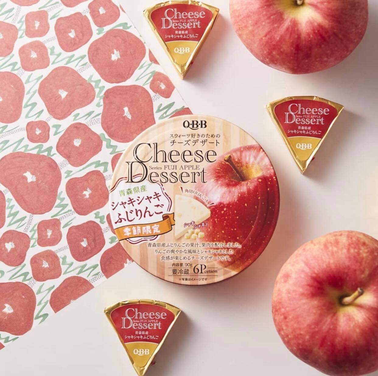 Phô mai qbb cheese desert - phô mai kraft nhật bản đủ vị cho bé 90g