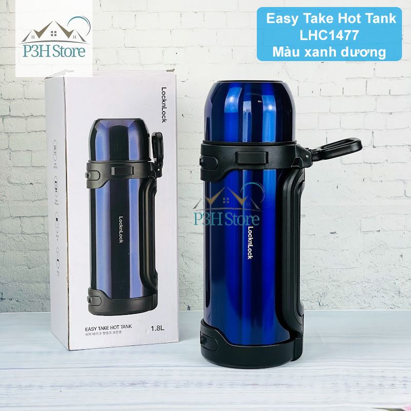 Bình Giữ Nhiệt Lock&Lock Hot Tank 1.8L LHC1477 dung tích lớn đa năng có thể thay thế bình thủy truyền thống