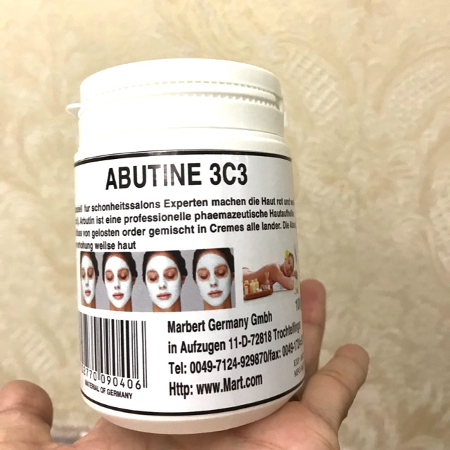 Bột kích trắng da Abutine 3C3