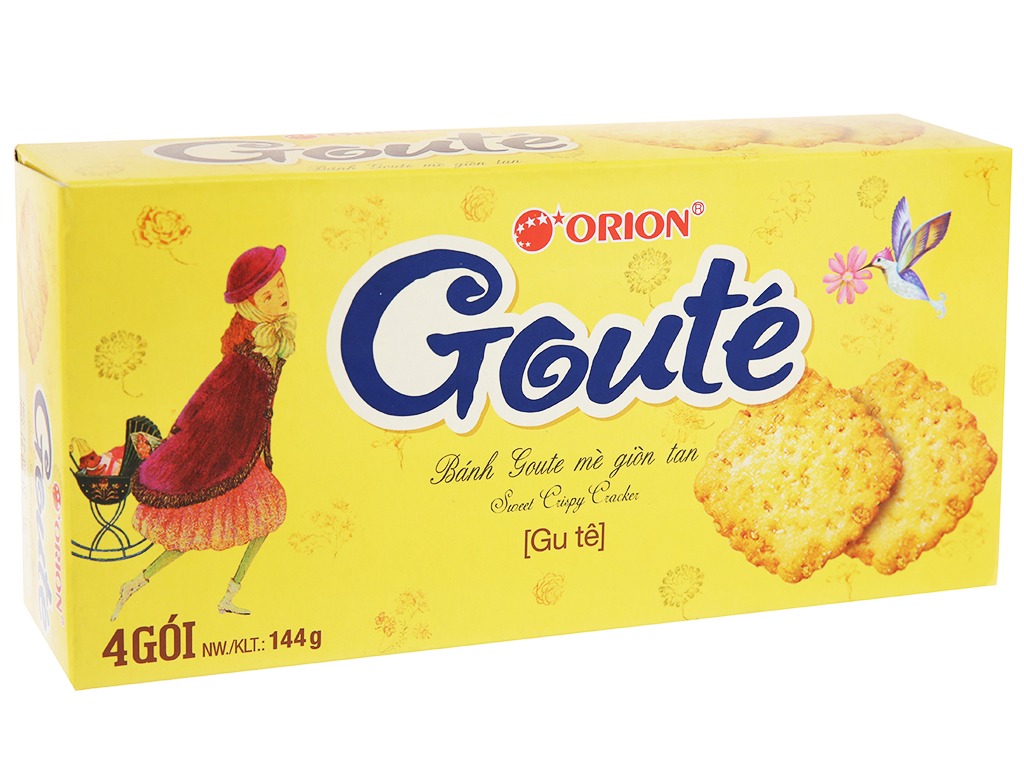 Bánh Goute Orion Mè Giòn Tan