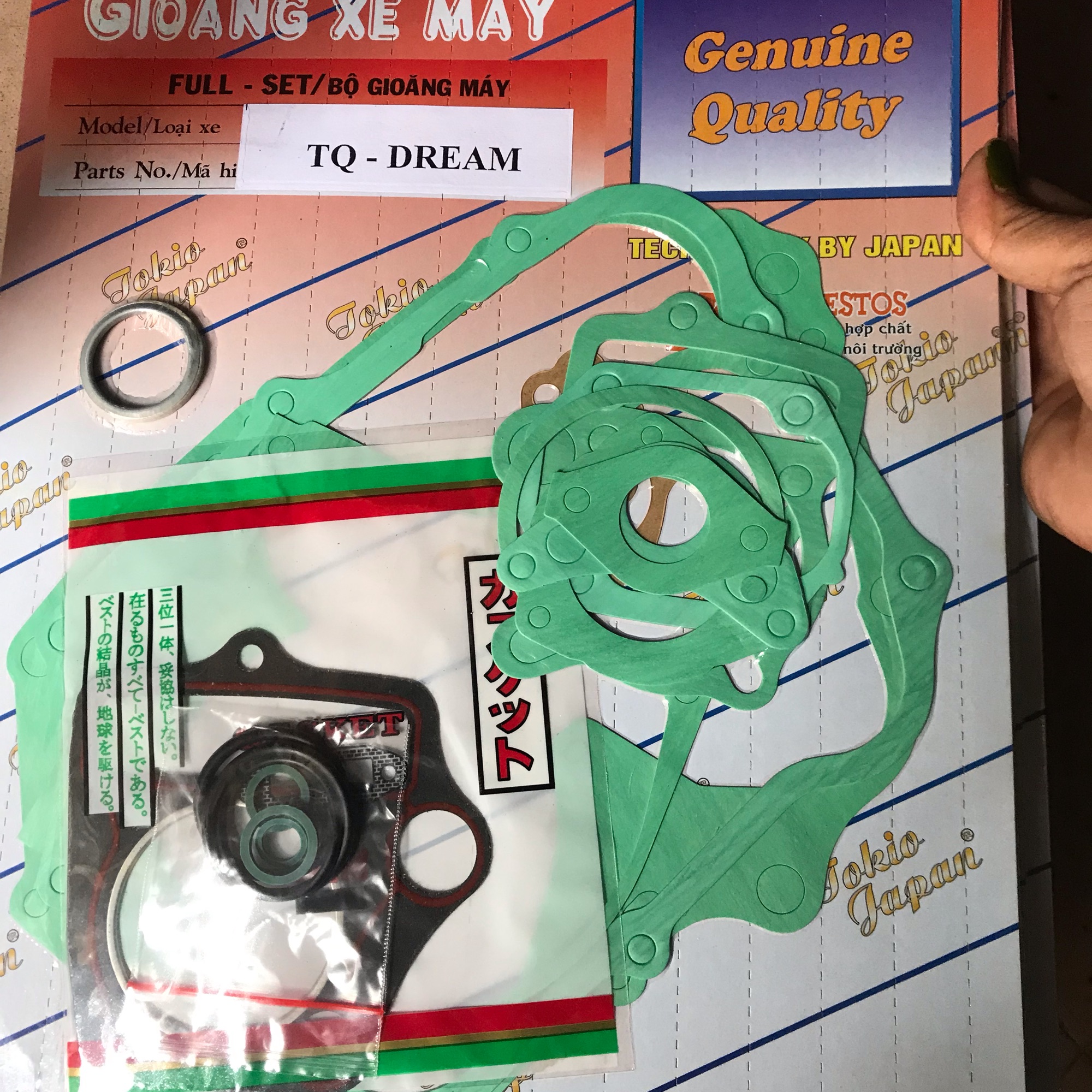 Bộ ron máy xe dream tq