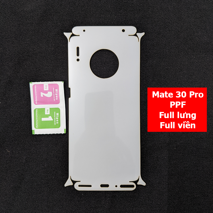 Bộ PPF full lưng viền full màn hình Huawei Mate 30 Pro