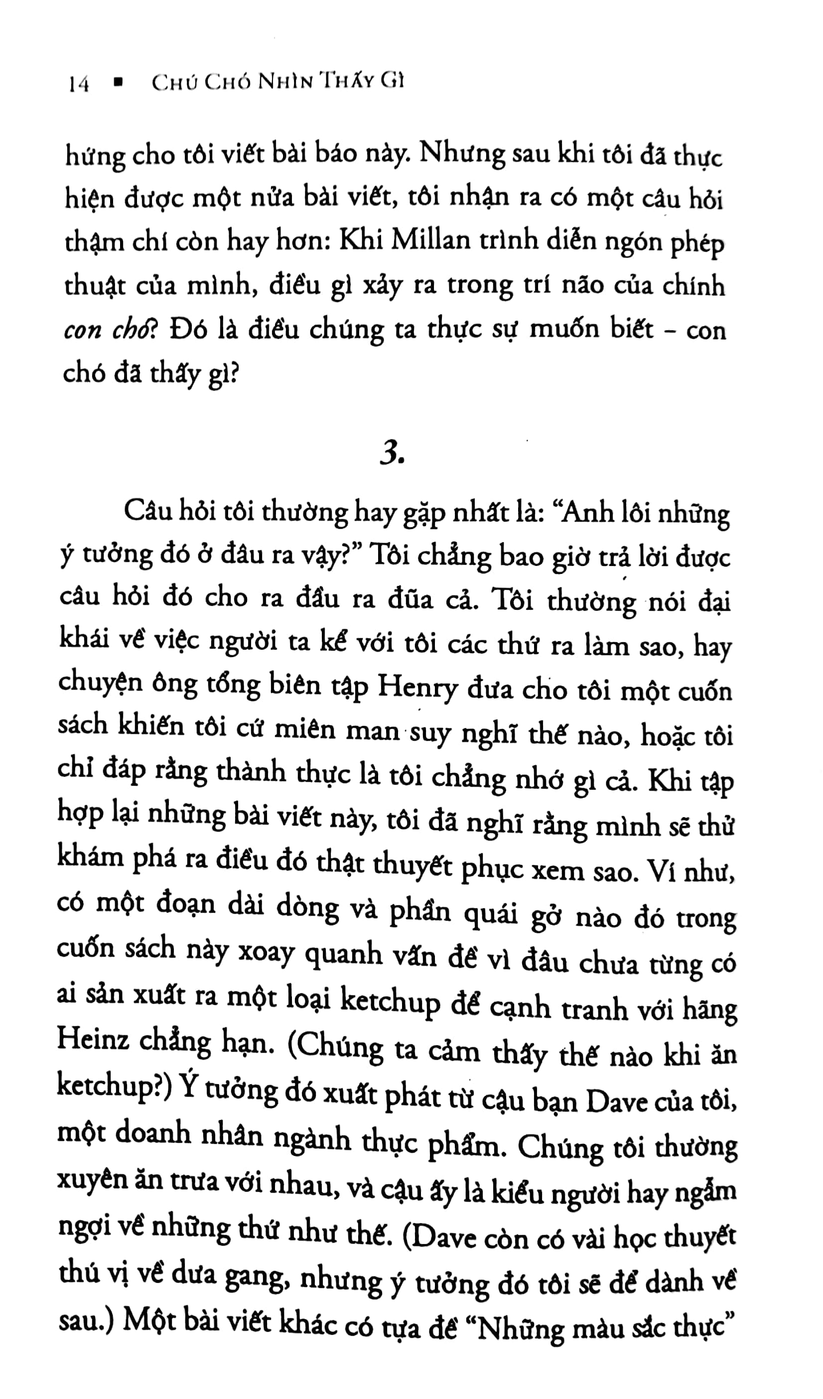 Fahasa - Chú Chó Nhìn Thấy Gì? (Tái Bản 2018)