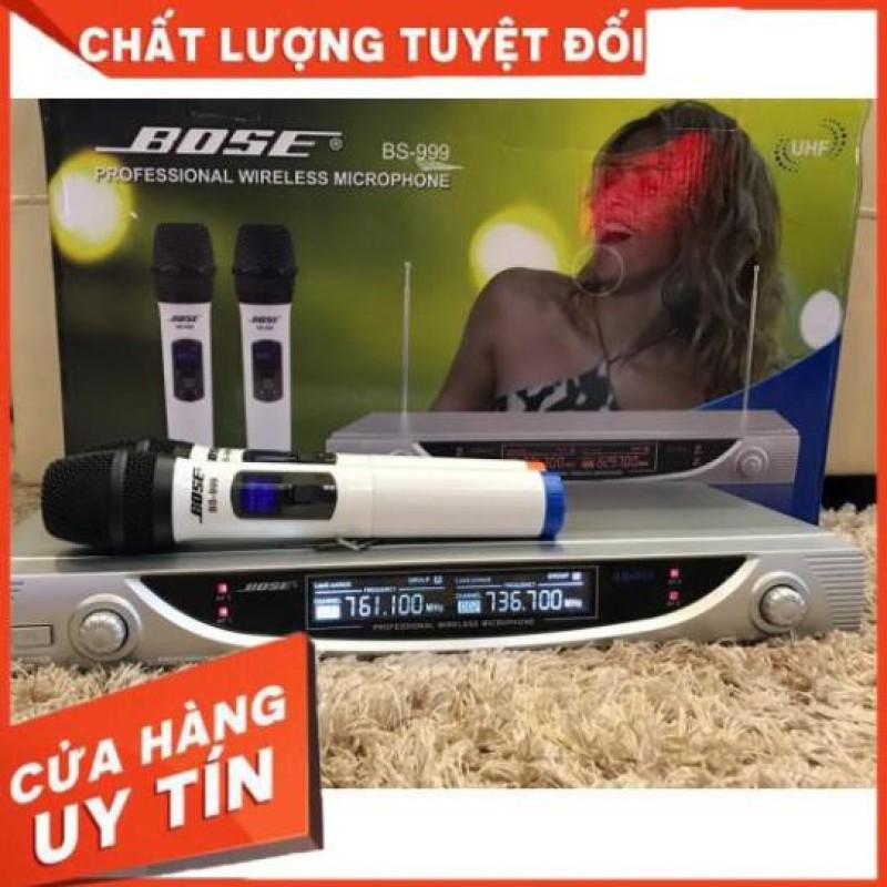 Mic Không Dây Bs 999 Siêu Tốt