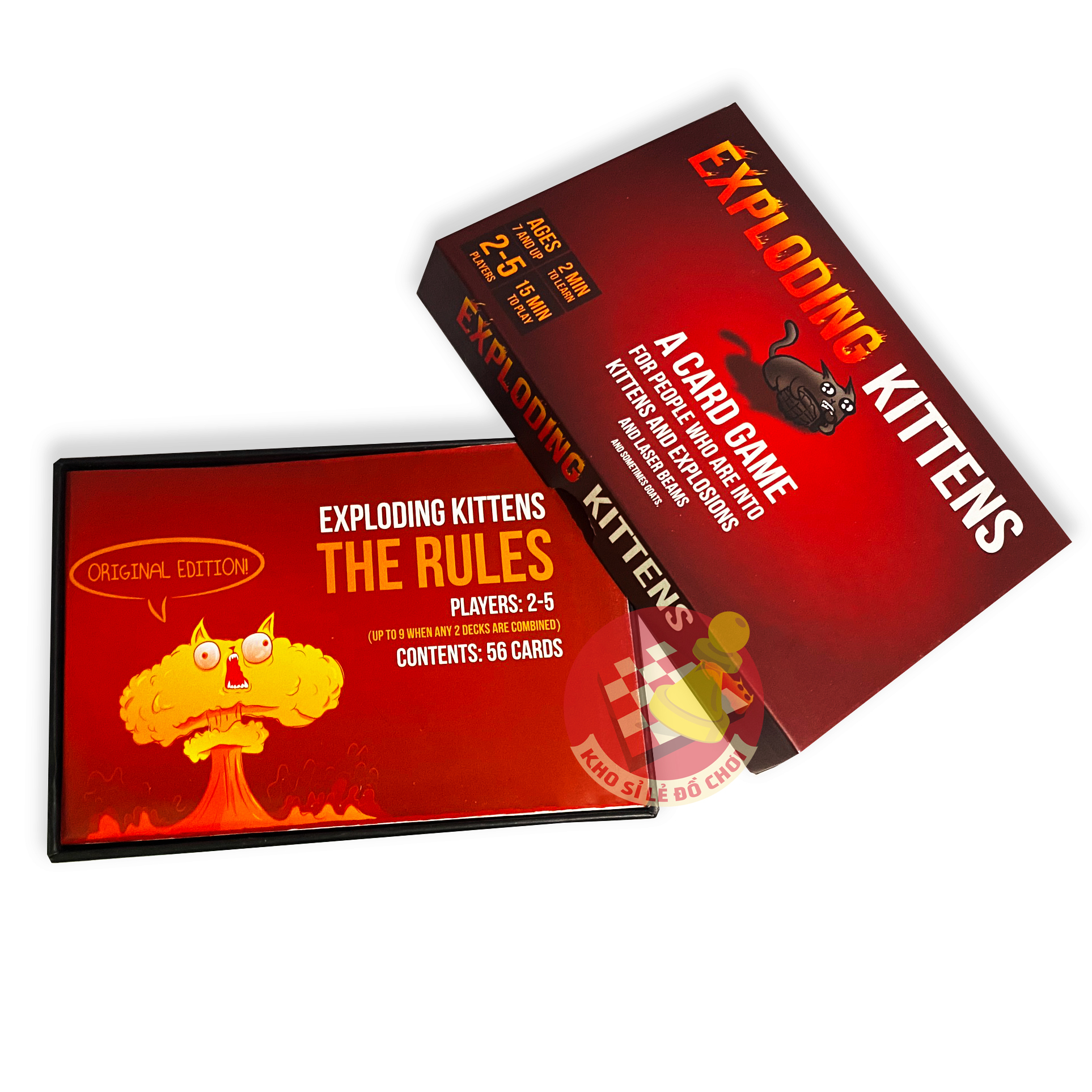 [HCM]Mèo nổ cơ bản Exploding Kittens (Tiếng Việt)