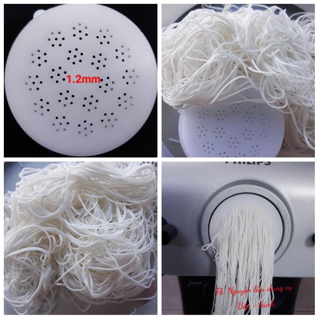 khuôn bún, mì nhỏ 1.2mm dùng cho máy làm mì Philips